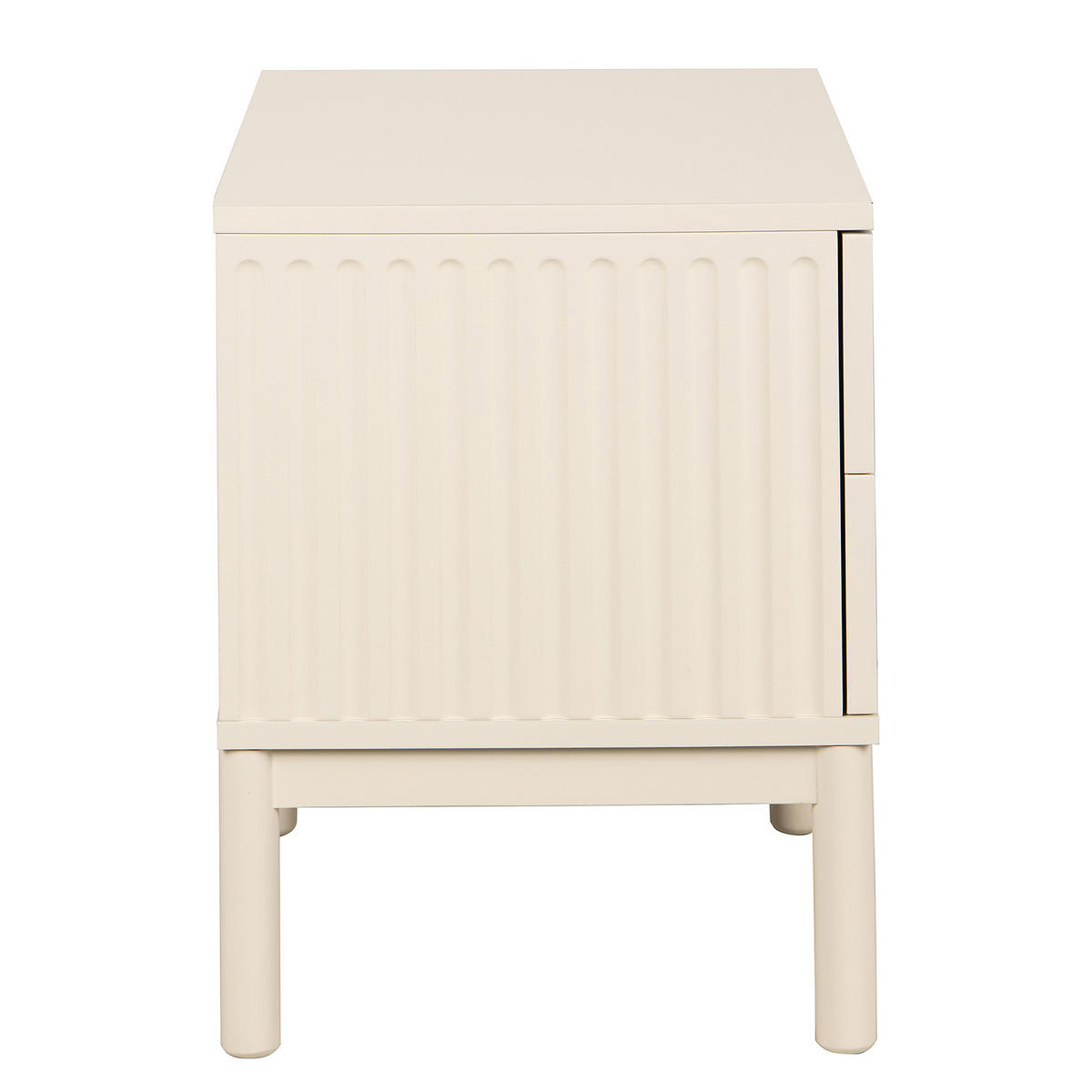 NACHTKOMMODE - Kaschmir, Holz/Holzwerkstoff (48/55/40cm) - home24