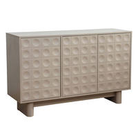 SIDEBOARD, Beigefarbe - Beige, Holz (40/78/124cm) - Oviala