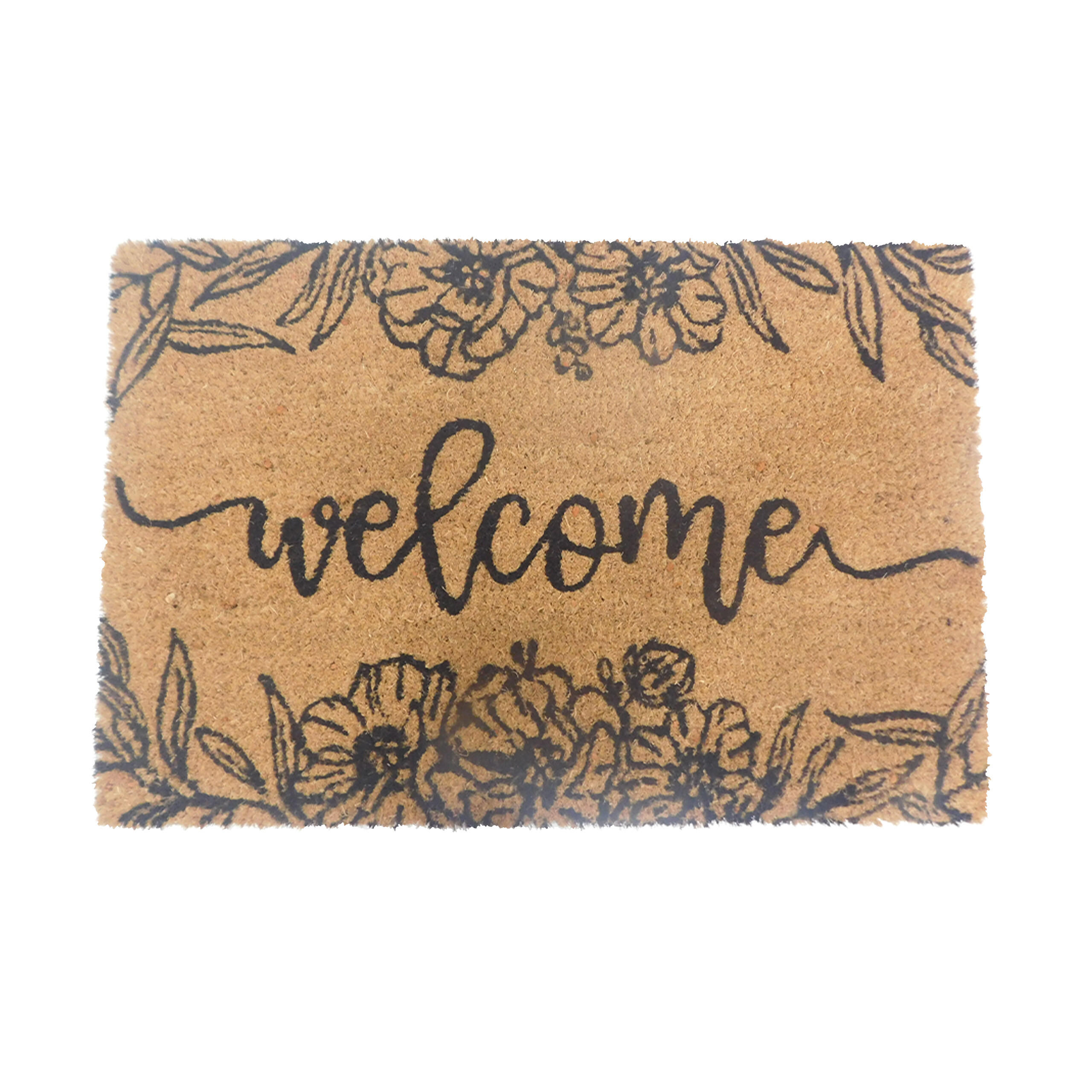 FUSSMATTE - Multicolor, Kunststoff/Textil (60/40cm) - Relaxdays