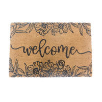 FUSSMATTE - Multicolor, Kunststoff/Textil (60/40cm) - Relaxdays