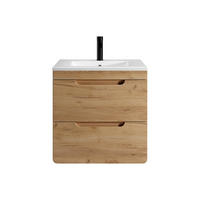 EINZELWASCHTISCH - 60 cm x 46 cm - Holz, Platte - Naturfarben Hell - ARUBA - Naturfarben, Holz (60/59/46cm) - Vente-Unique