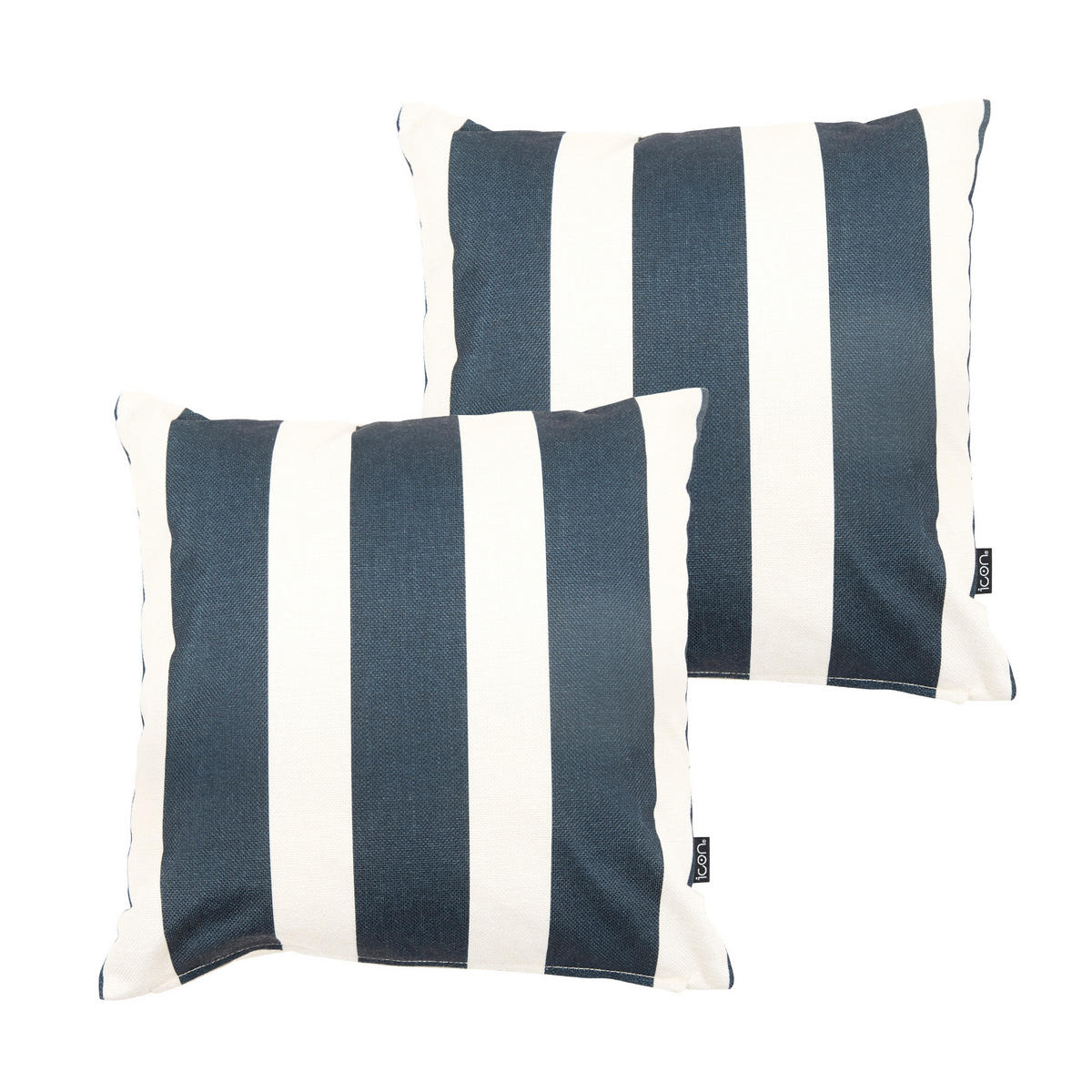 DEKOKISSEN 2er Set - Schwarz, Textil (43/43cm) - icon