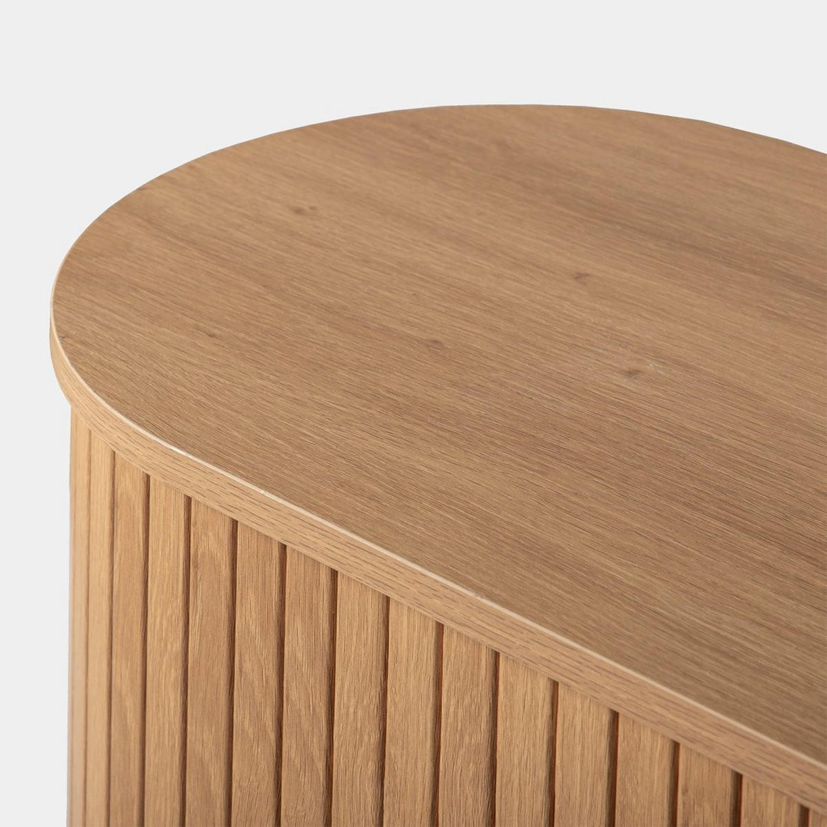 ANRICHTE NIEDRIGE Breda Natürlich 140 cm x 76 cm - Naturfarben, Holzwerkstoff (140/76/40cm) - Klast Home