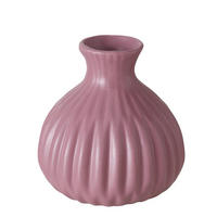 VASE Porzellan Esko 12 cm - Altrosa, Keramik (12cm) - Boltze Home