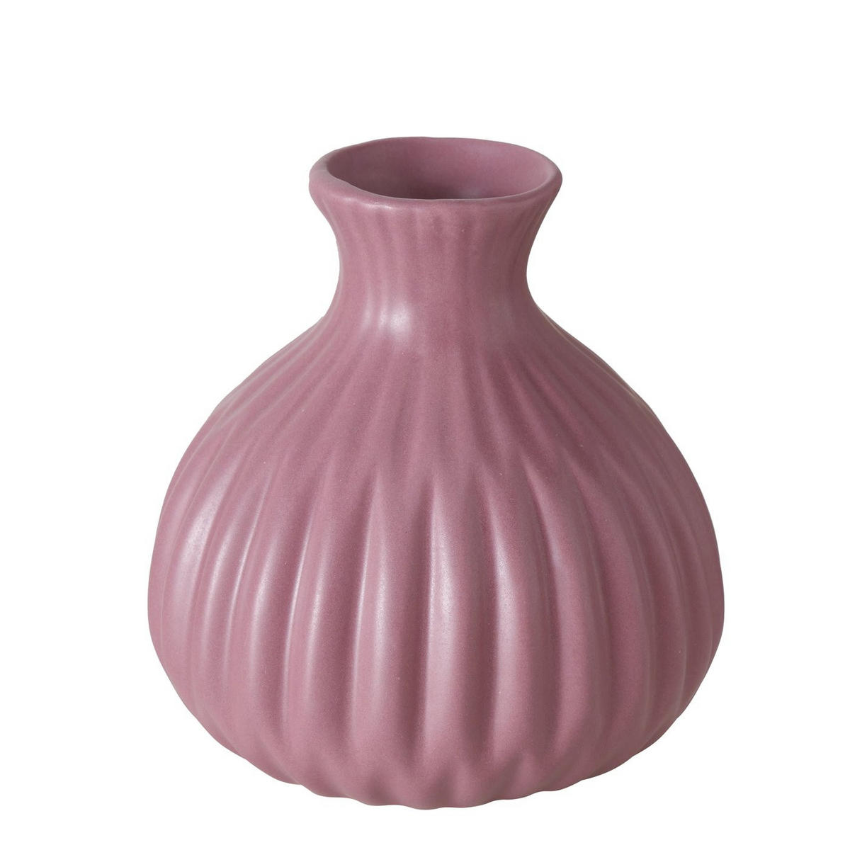 VASE Porzellan Esko 12 cm - Altrosa, Keramik (12cm) - Boltze Home