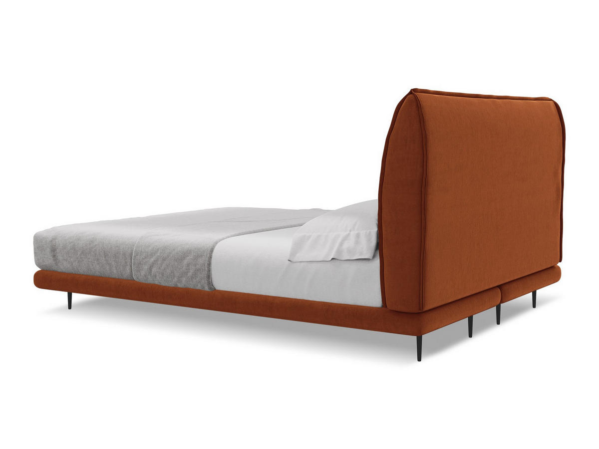 POLSTERBETT mit Lattenrost 220x260 Blau - Blau/Blaugrau, Kunststoff/Textil (160/200cm) - Makamii