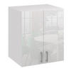 HÄNGESCHRANK G60 2D - Weiß Hochglanz, Holzwerkstoff (60/60/31cm) - roe furniture