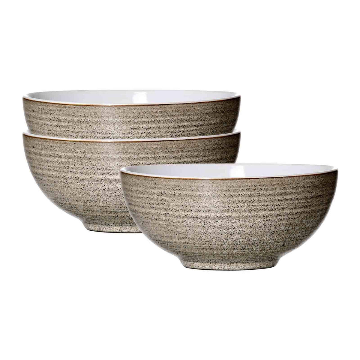 POKE BOWL SCHALEN Lapaz Grau ø 17,5 cm 3er Set - Grau, Keramik (17.5cm) - Ritzenhoff Breker