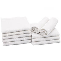 SEIFTÜCHER, 10er-Set, 30x30 cm, 70% Baumwolle, 30% Polyester, Weiß - Weiß, Textil (30/30cm) - Zollner