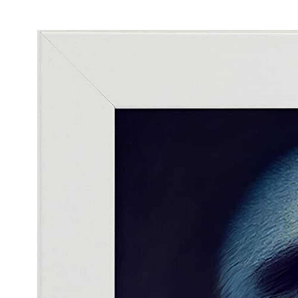 POSTER Set mit 4 Hören Tier im T Burton Goth Stil A3 Weißer Rahmen - Weiß, Papier (29.7/3cm) - Nacnic