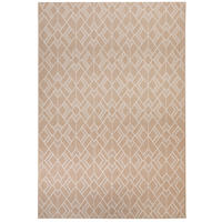 OUTDOORTEPPICH 280/380 cm Bergen Raute - Beige, Textil (280/380cm) - Steffensmeier