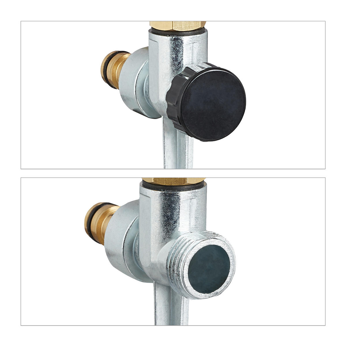 SPRINKLER - Multicolor, Metall (22/24/20cm) - Relaxdays