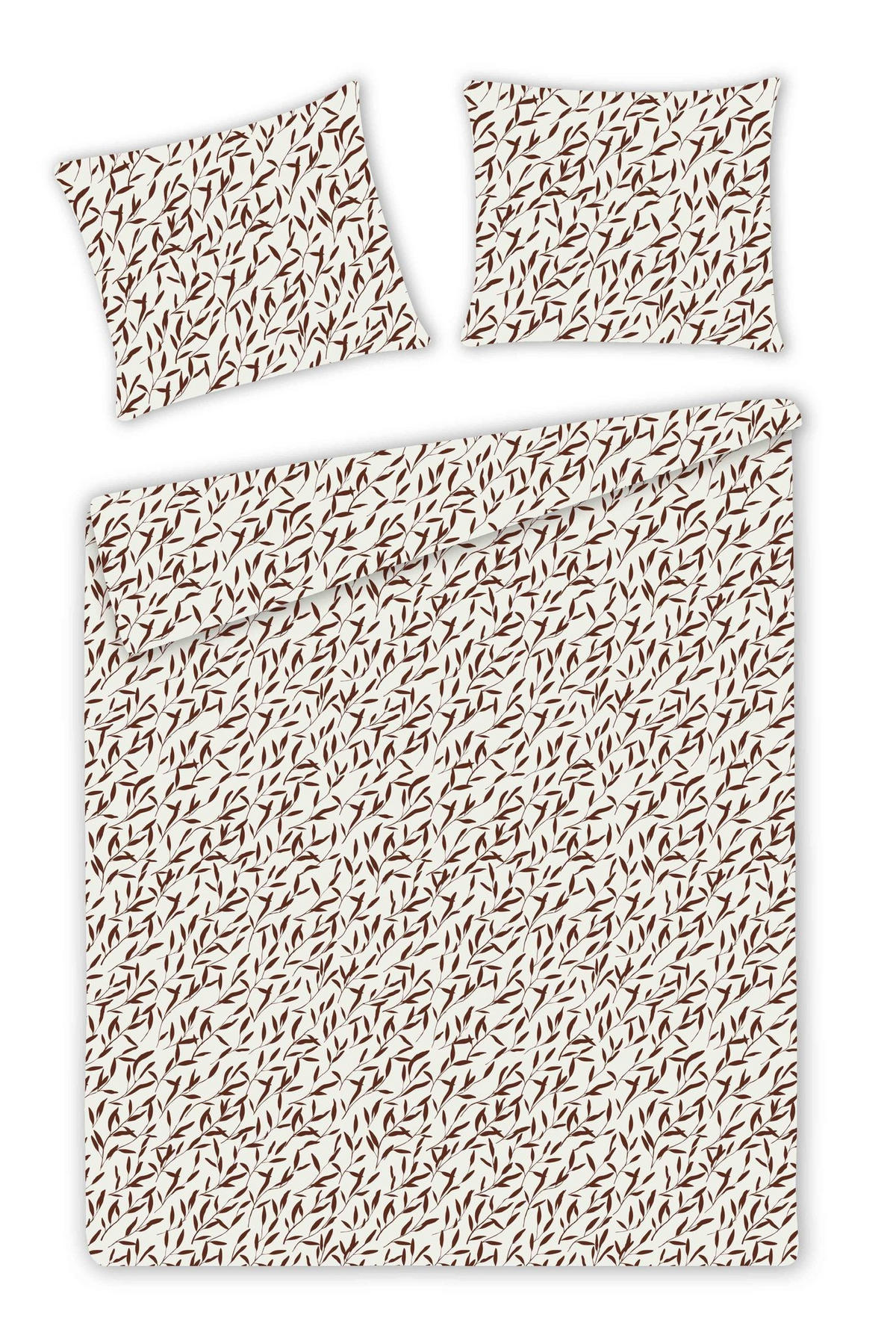 BETTWÄSCHE Alisora - Beige, Textil (200/220cm) - home&you