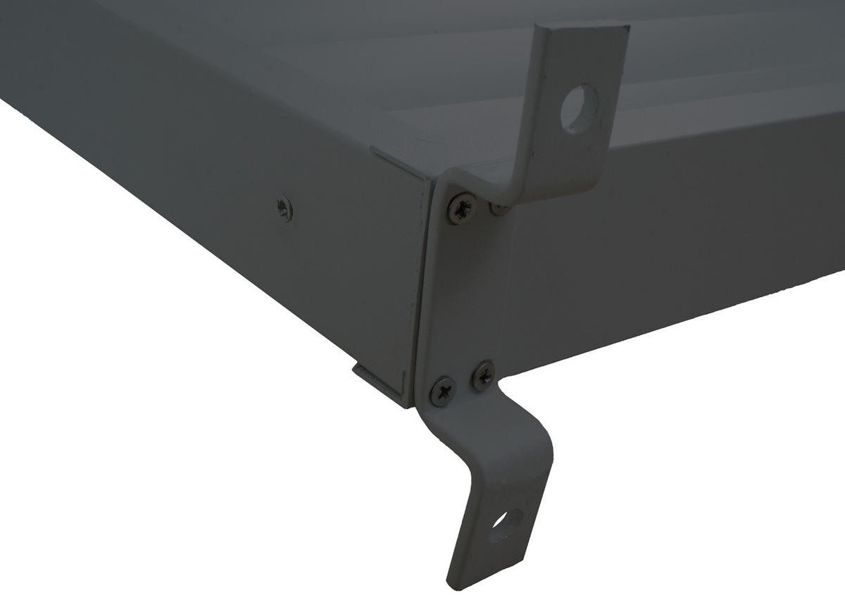 LAMELLENWAND FÜR PERGOLA Anthrazit - Anthrazit, Metall (94/213/15cm) - MCW