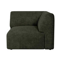 SESSEL mit gerader Rückenlehne - 1 Person - stoff - grün Pogni - Grün, Textil (97/73/97cm) - Vente-Unique