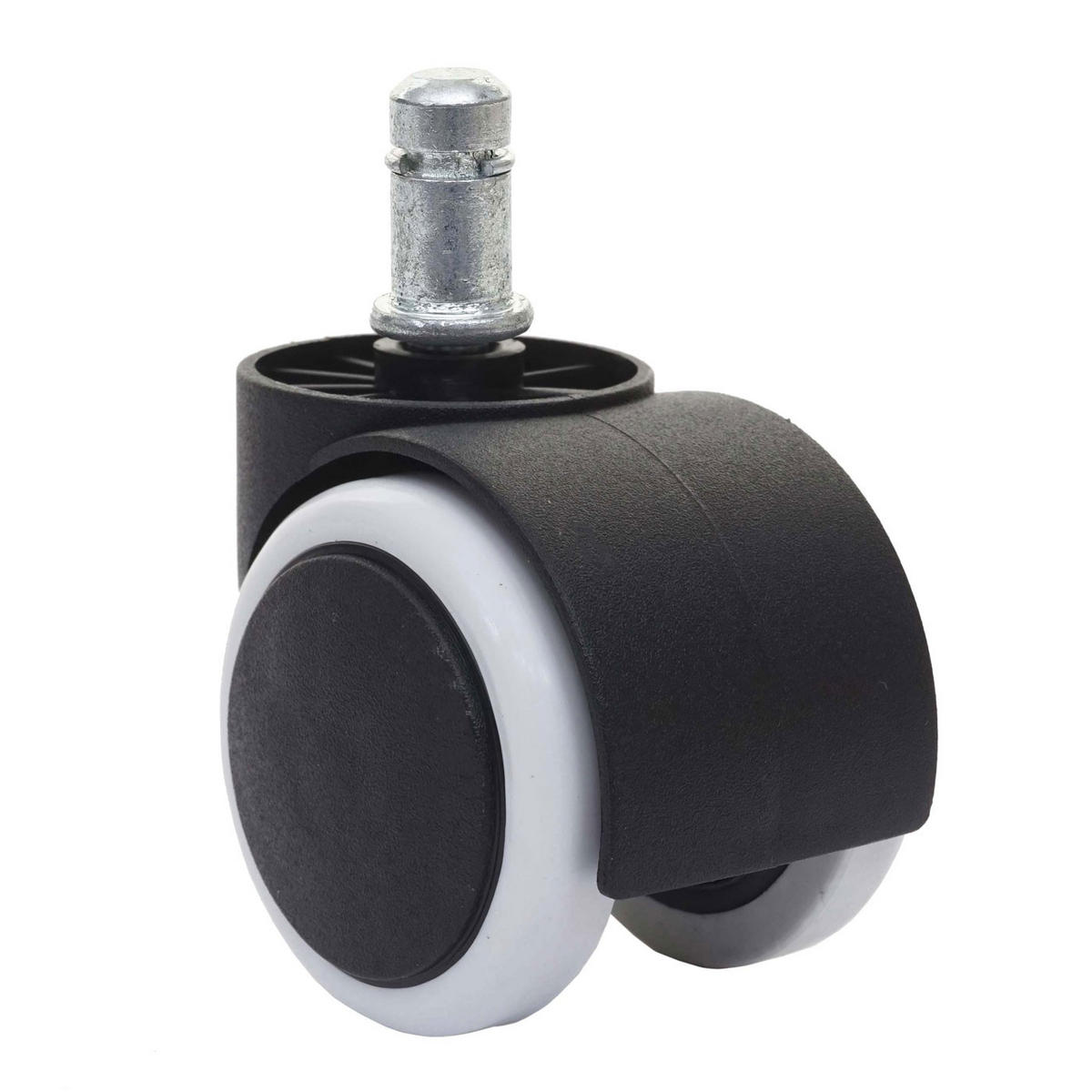 UNIVERSALROLLEN Schwarz, Grau 5er-Set - Schwarz/Grau, Kunststoff (5/8/7cm) - MCW