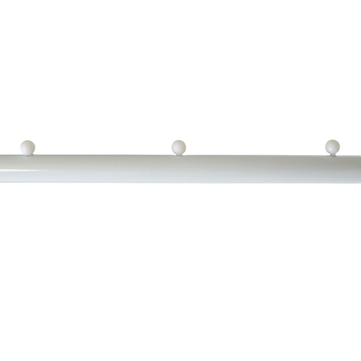 KLEIDERSTÄNDER - Weiß, Kunststoff/Metall (110/148/40cm) - Relaxdays