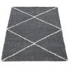 HOCHFLORTEPPICH 120/170 cm Kalmar 442 - Anthrazit, Textil (120/170cm) - Paco Home