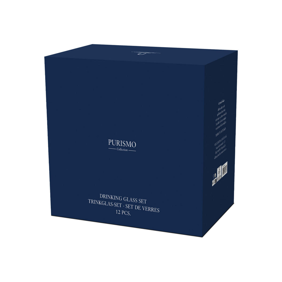 GLÄSER-SET Purismo Wine transparent 12er Set - Transparent, Glas - Villeroy & Boch
