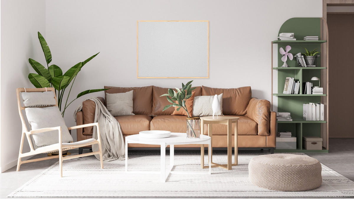 PINNWAND mit Holz Rahmen 100x80cm Hellgrau - Grau, Holz (100/80/1.6cm) - ALLboards