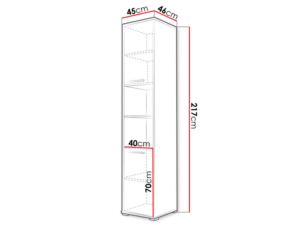 BETTREGAL Concept Pro CP-08 - Silberfarben/Grau, Holzwerkstoff/Metall - MIRJAN24