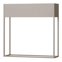 BLUMENSTÄNDER Joensuu - Hellgrau, Metall (80/80/25cm) - [en.casa]