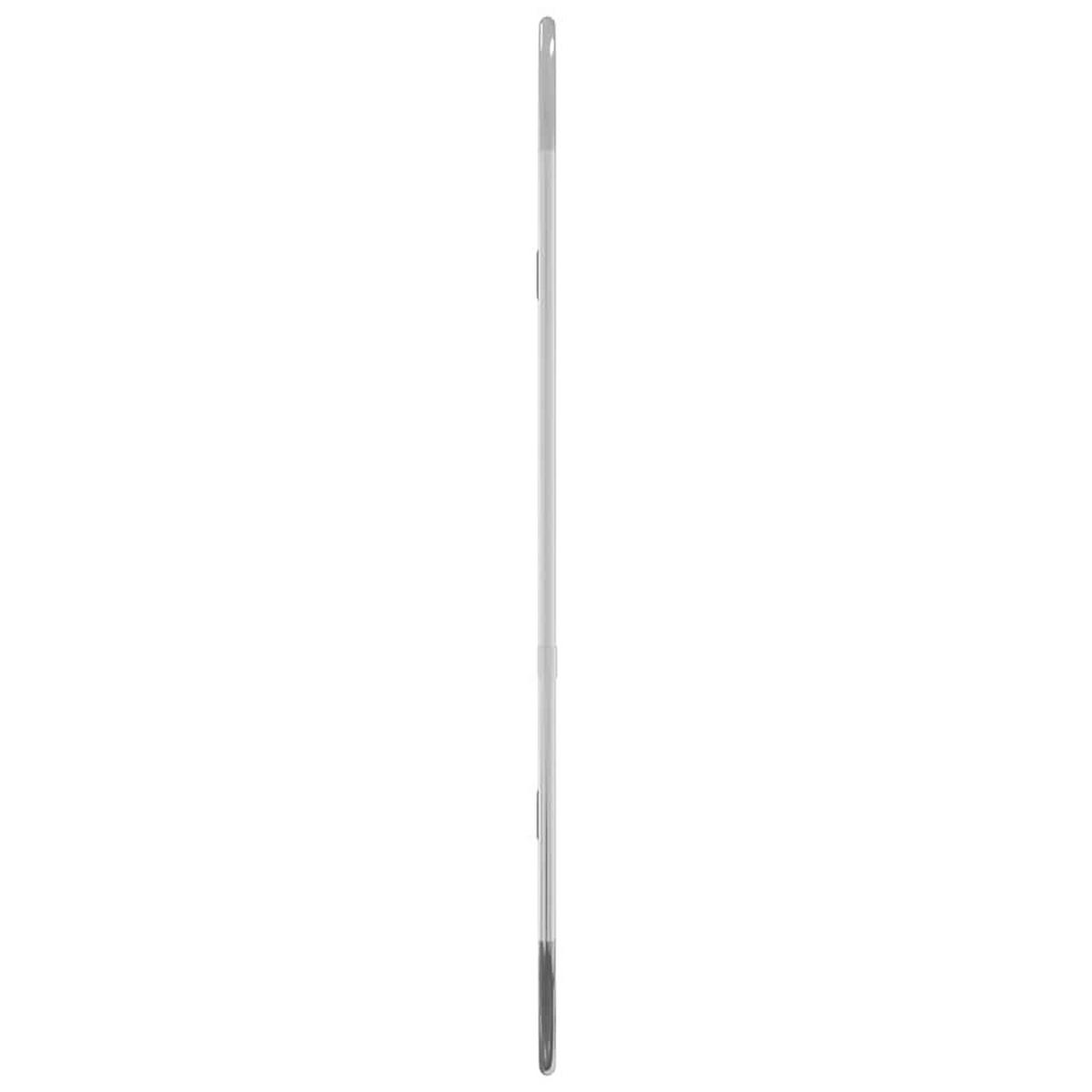 WANDSPIEGEL Silbern 50x20 cm Oval - Silberfarben, Glas (20/50/1cm) - furnicato