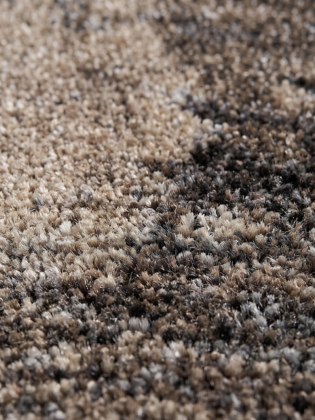KURZFLORTEPPICH Vintage OGLIO Polypropylen Braun 160 x 230 cm - Braun, Textil (160/230cm) - KADIMA DESIGN
