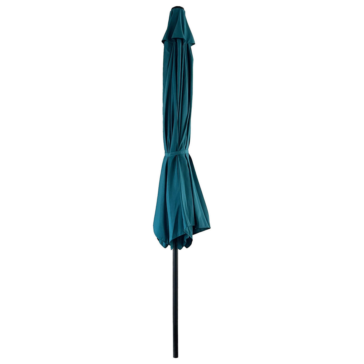 SONNENSCHIRM Hapuna Blau Ø 3,30 m - Blau, Textil (330/330cm) - Happy Garden