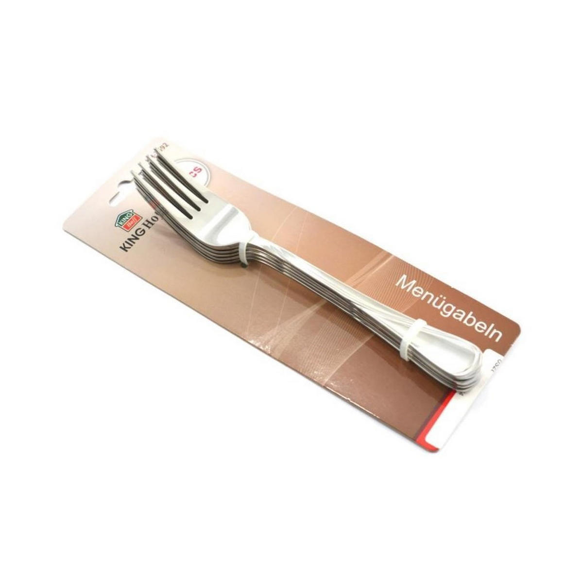 BESTECKSET Silber 20/7/20 cm KH1437 - Silberfarben, Metall - Kinghoff 