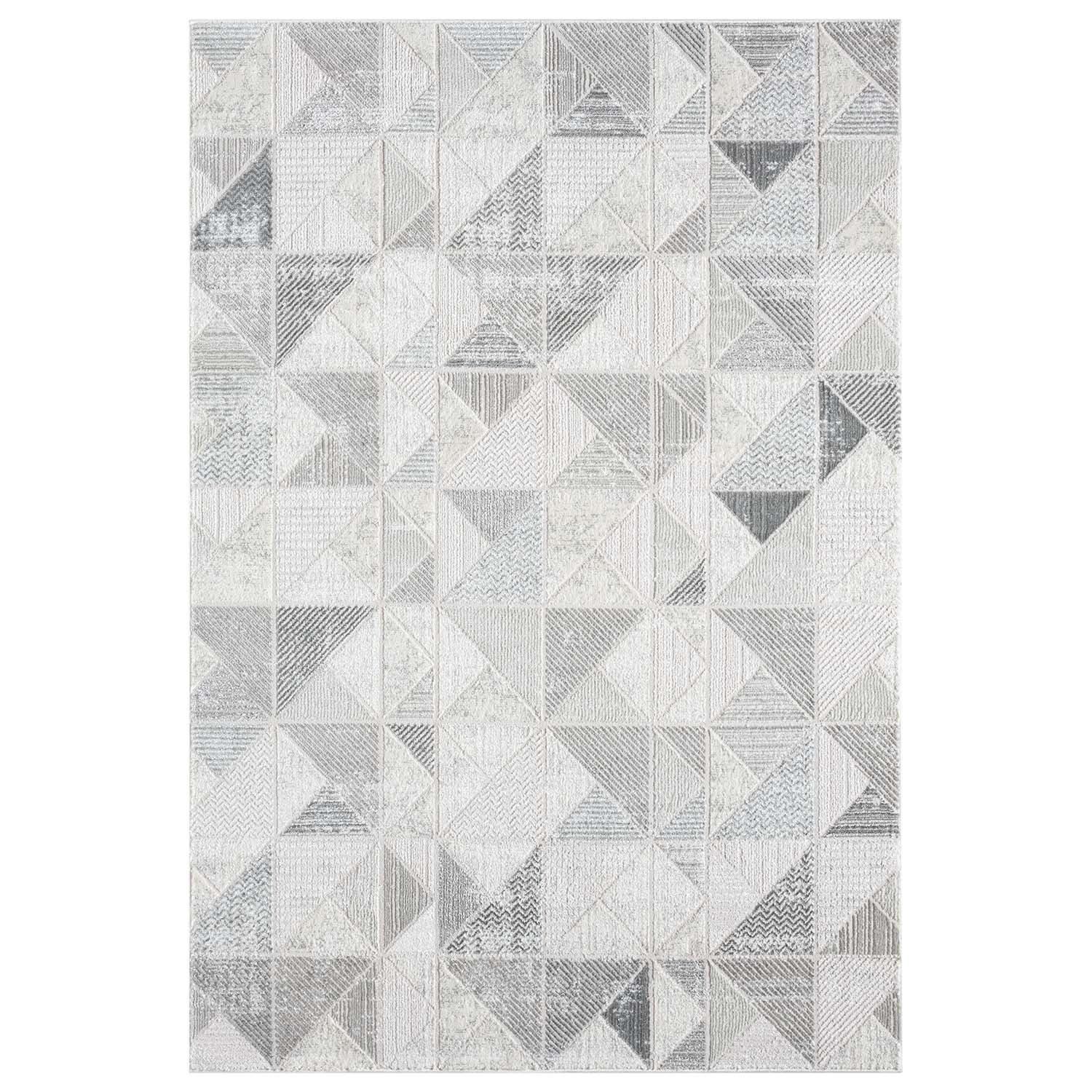 KURZFLOR-TEPPICH Antik 231 Grau 200x290 cm - Grau, Textil (200/290cm) - carpet city