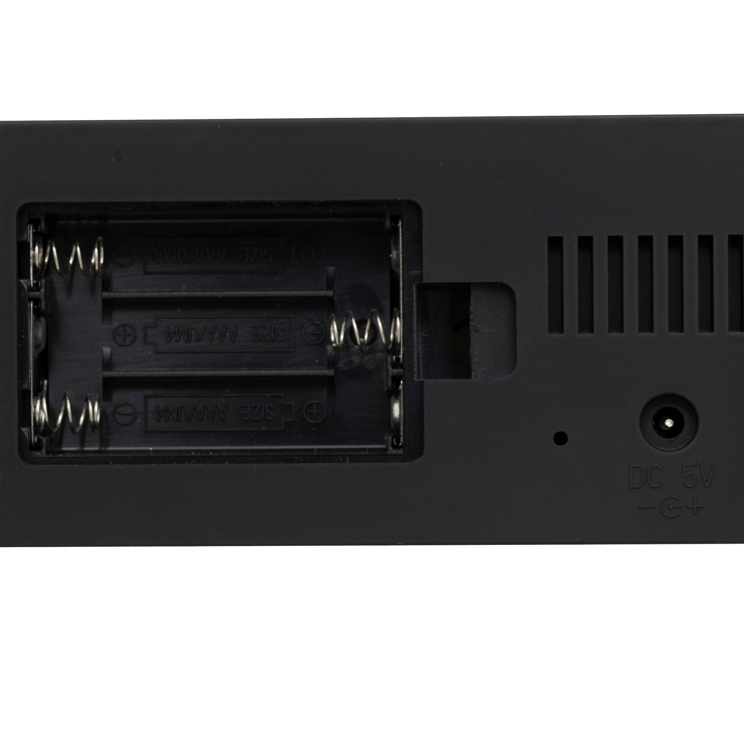 DIGITALUHR Nelson 14/6/3 cm - Schwarz, Kunststoff (3.5/6/14cm) - Atmosphera Createur d´interieur