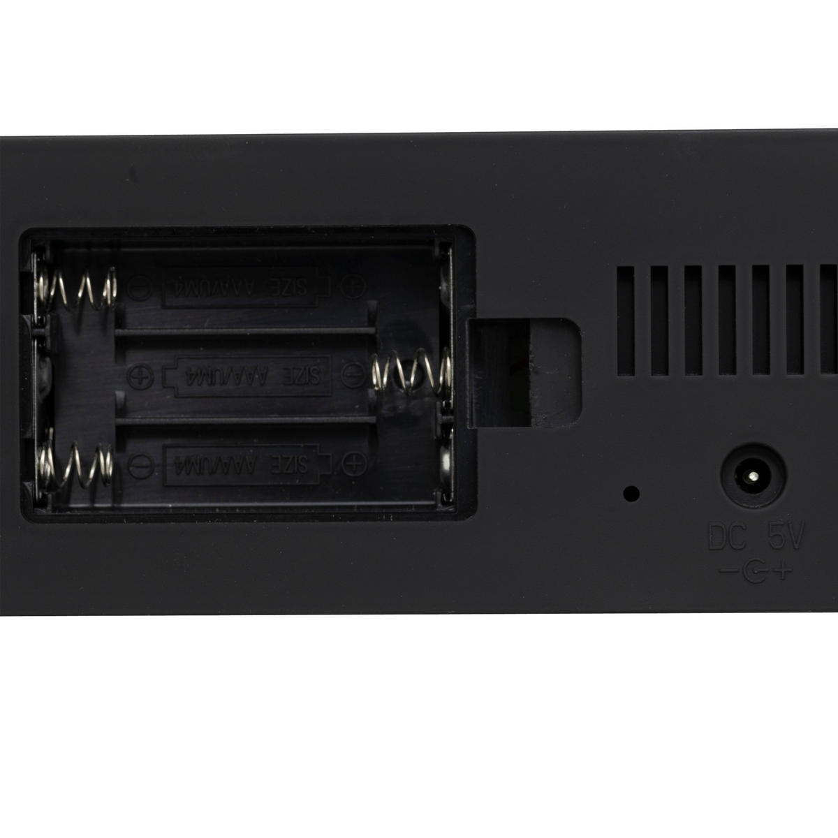 DIGITALUHR Nelson 14/6/3 cm - Schwarz, Kunststoff (3.5/6/14cm) - Atmosphera Createur d´interieur