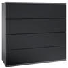 KOMMODE Pavos Schwarz matt - Schwarz, Holzwerkstoff (76/76/35cm) - Vladon
