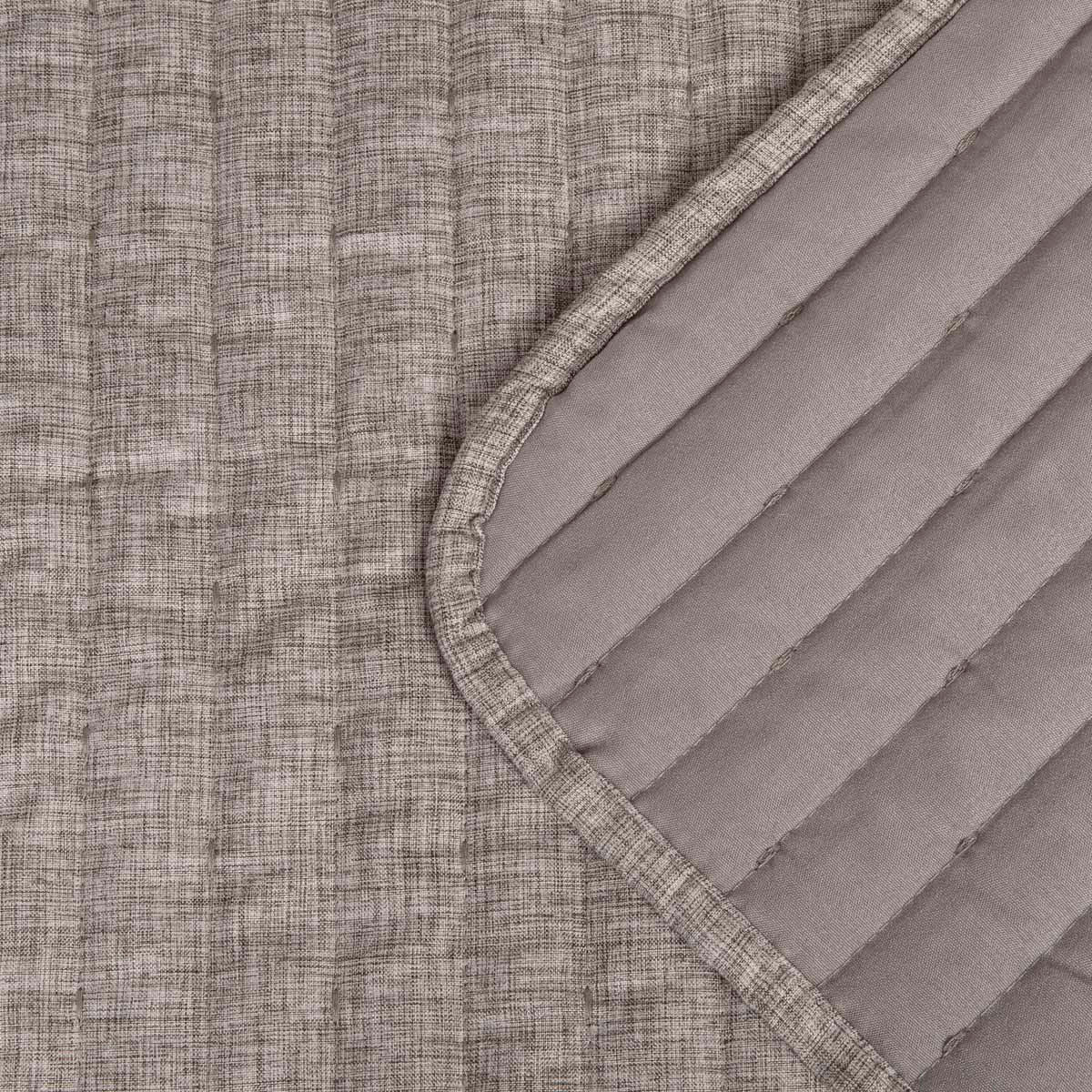 TAGESDECKE Bristles grau 200/220 cm - Grau, Textil (200/220cm) - Homla
