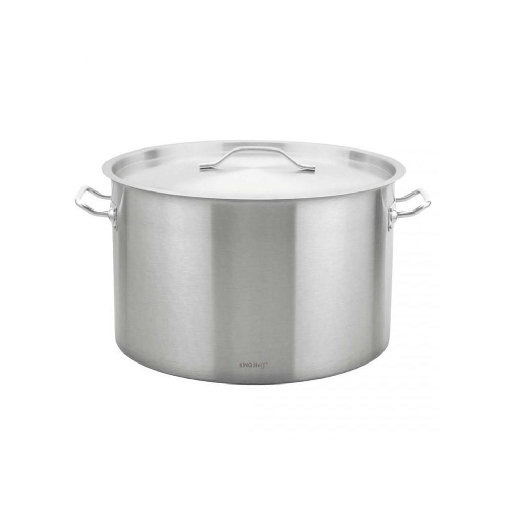 TOPF Silber 65/55/35 cm KH2029 - Silberfarben, Metall (55cm) - Kinghoff 