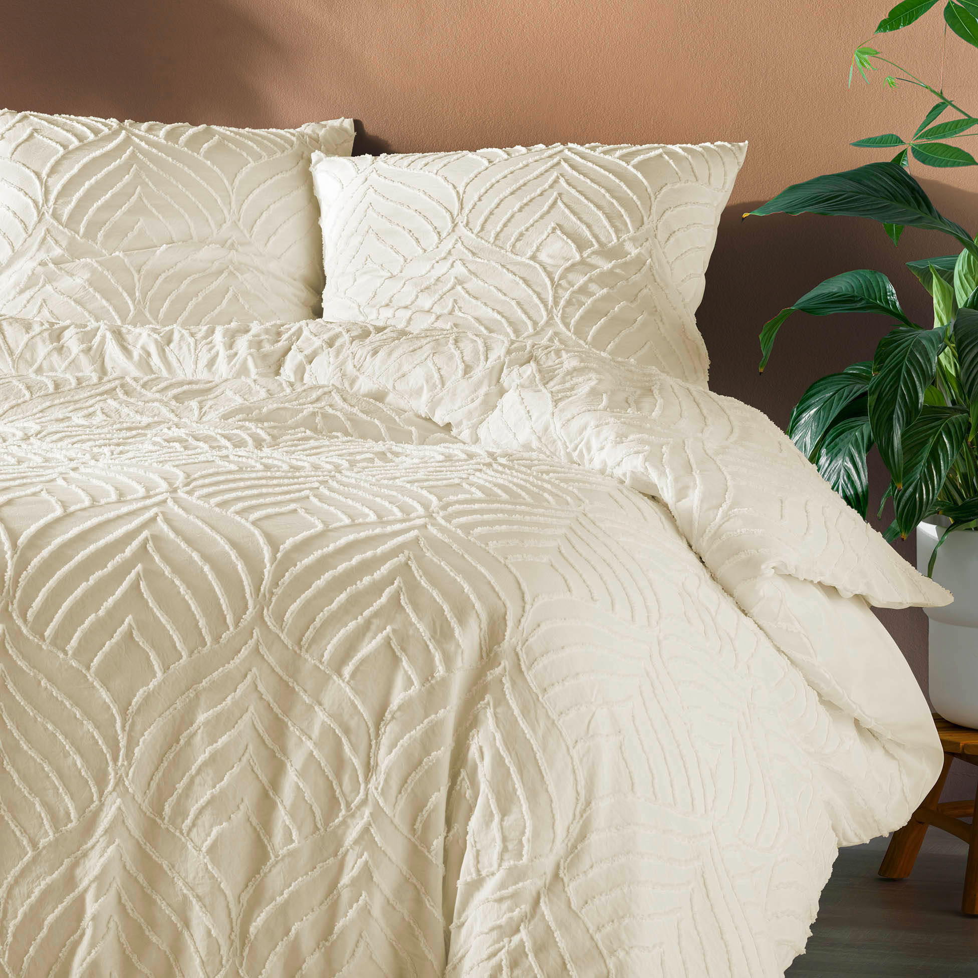 BETTWÄSCHE Heltie 240/220 cm - Beige, Textil (220/240cm) - Douceur d´intérieur
