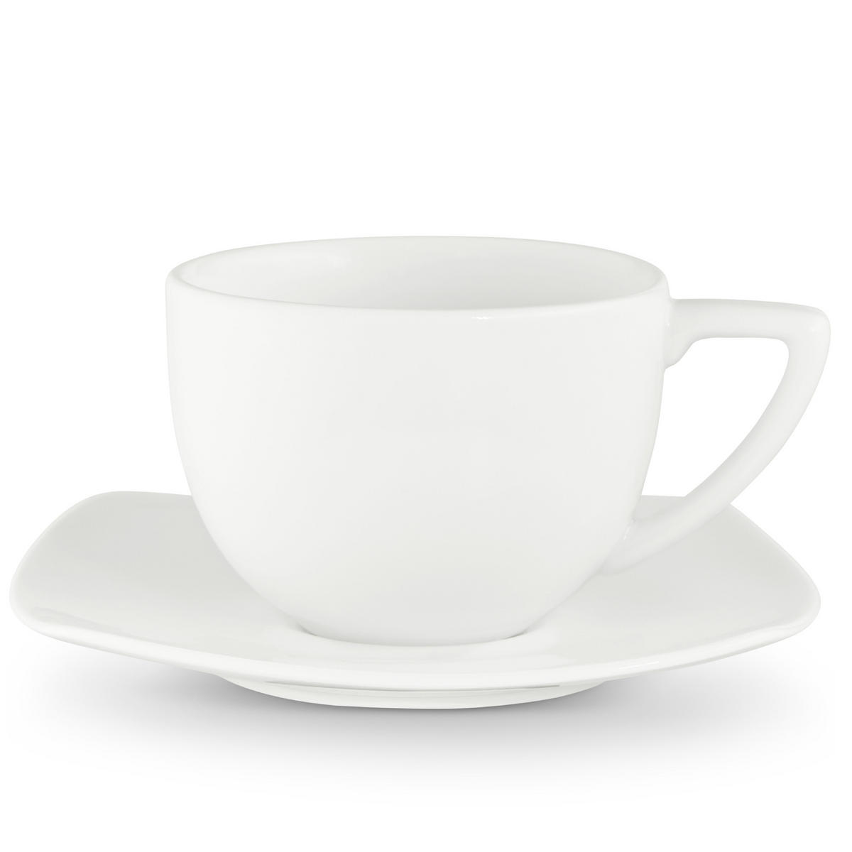 KOMBISERVICE CARLINA 6-Personen 30-tlg - Weiß, Keramik (25.5/2/25.5cm) - KONSIMO®