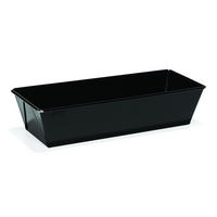 KASTENFORM Schwarz 25/12/7 cm P02833 - Schwarz, Metall (12/7/25cm) - Patisse 