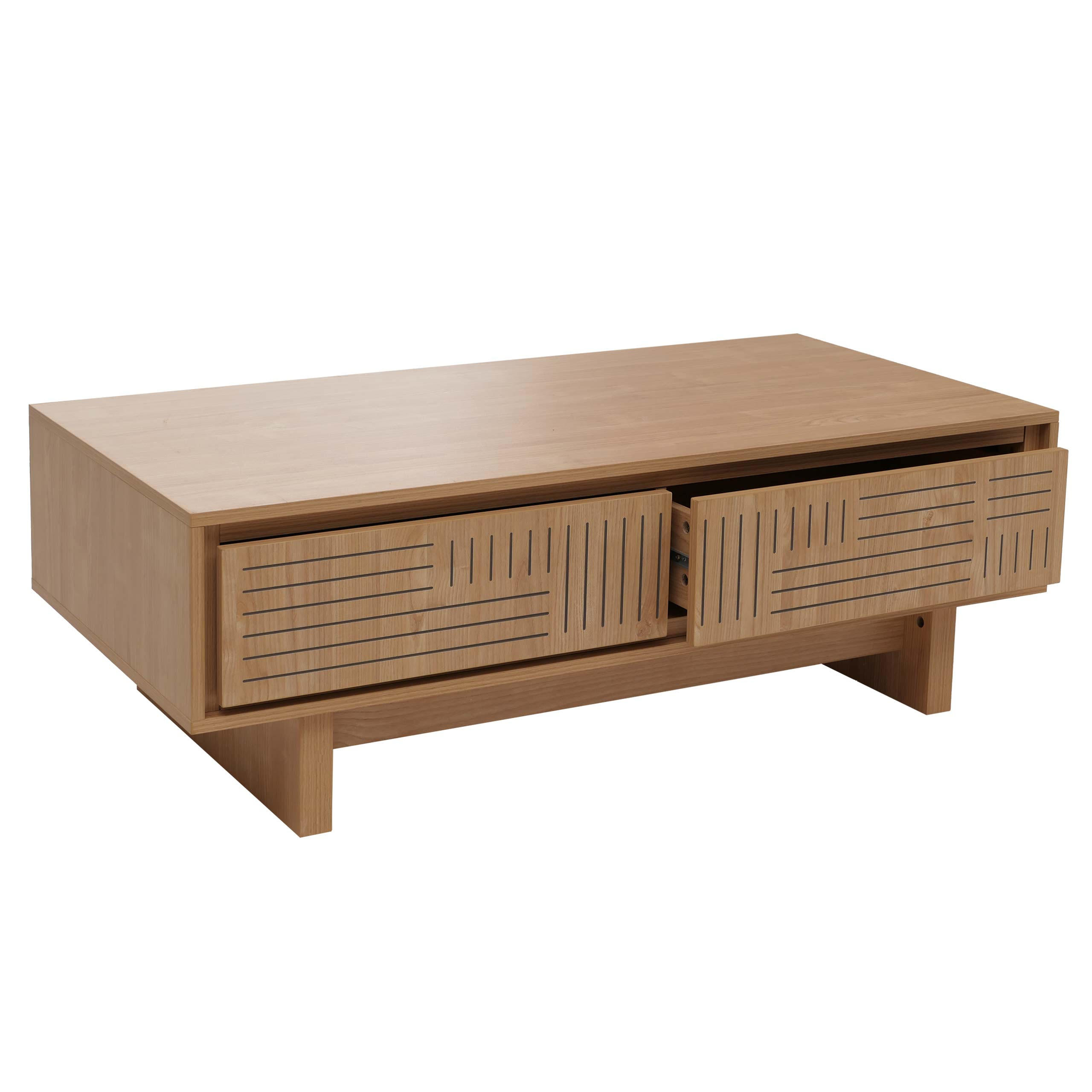 COUCHTISCH rechteck Beige - Beige, Holz (60/120/40cm) - MCW