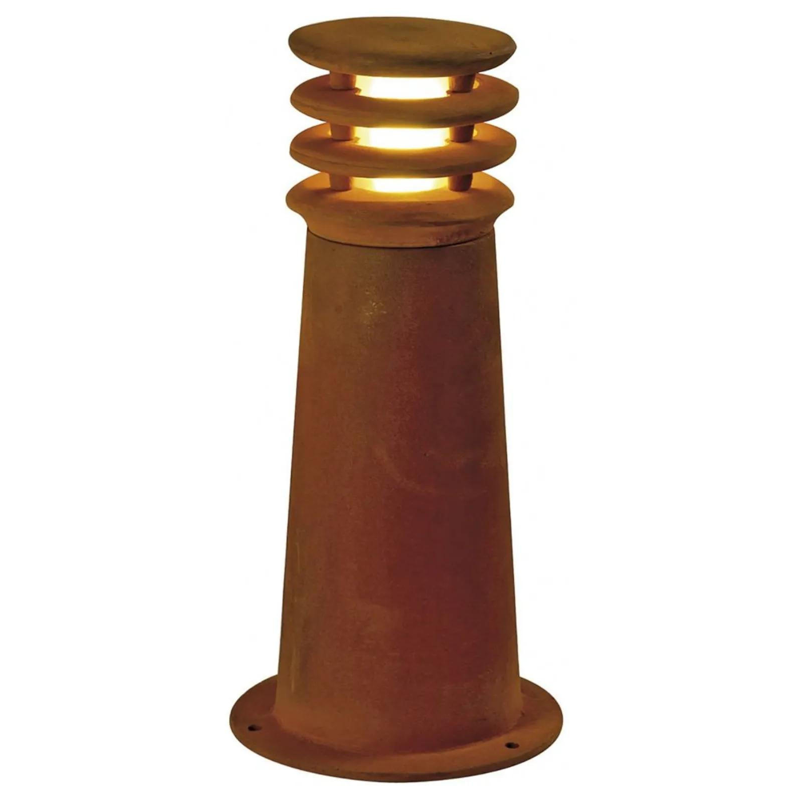 WEGELEUCHTE Rusty Rostfarbig - Rostfarben, Metall (9.5/9.5/40cm) - SLV