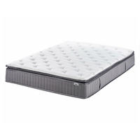 GEL-MEMORYSCHAUM-TASCHENFEDERKERNMATRATZE H2/3 Mittel 120/200 cm Pleasant - Weiß, Textil (120/200cm) - Beliani