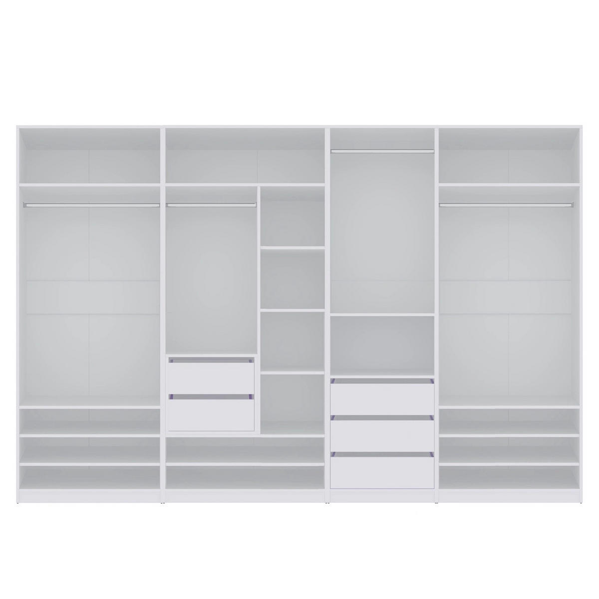 SCHUBLADE TRES 06 Weiß 50/43,5/50,5 cm - Weiß, Holzwerkstoff (50/44/51cm) - Marmex Möbel