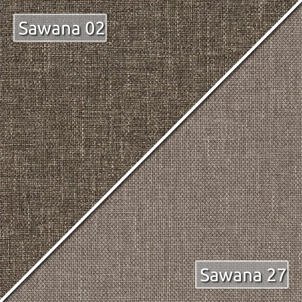 SCHLAFSOFA Imola - Beige/Silberfarben, Holz/Kunststoff (195/87/85cm)