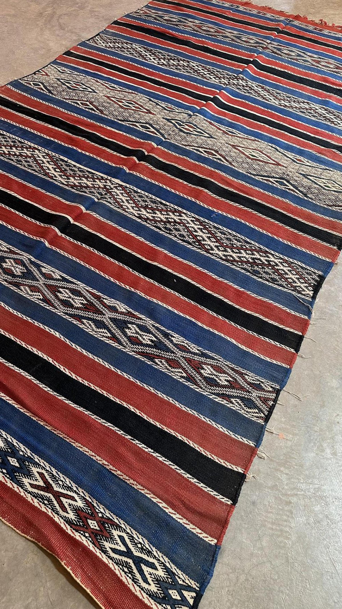 BERBERTEPPICH aus reiner Wolle 157x 296 cm - Multicolor, Naturmaterialien (157/296cm) - AFK Living