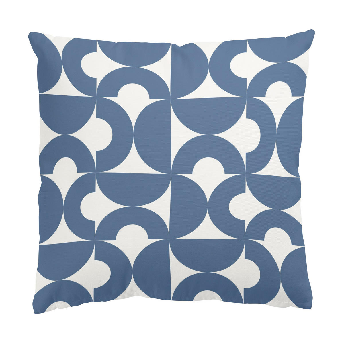 DEKOKISSEN 2er-Set Modernes Muster Duo III 50/50 cm - Blau, Textil (50/50cm) - Bilderwelten