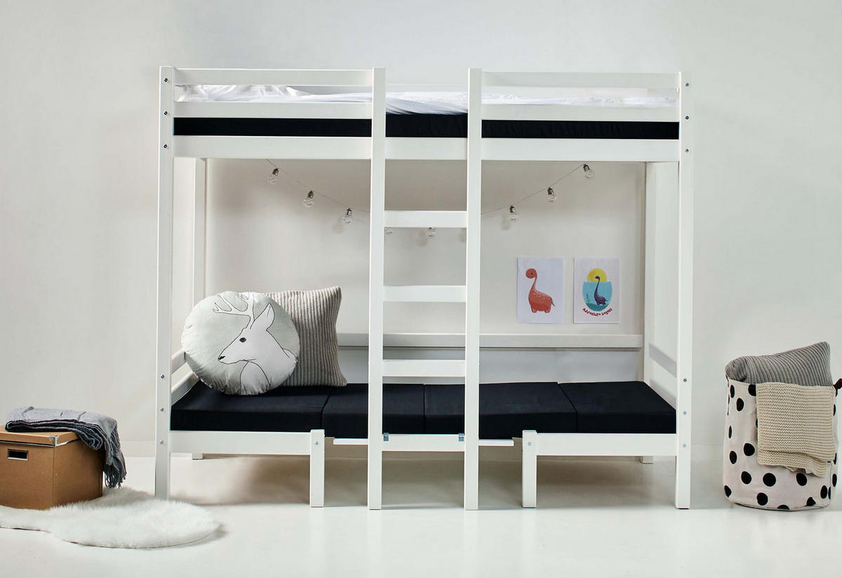 HOCHBETT weiß, schwarz - Weiß, Holz - ebuy24