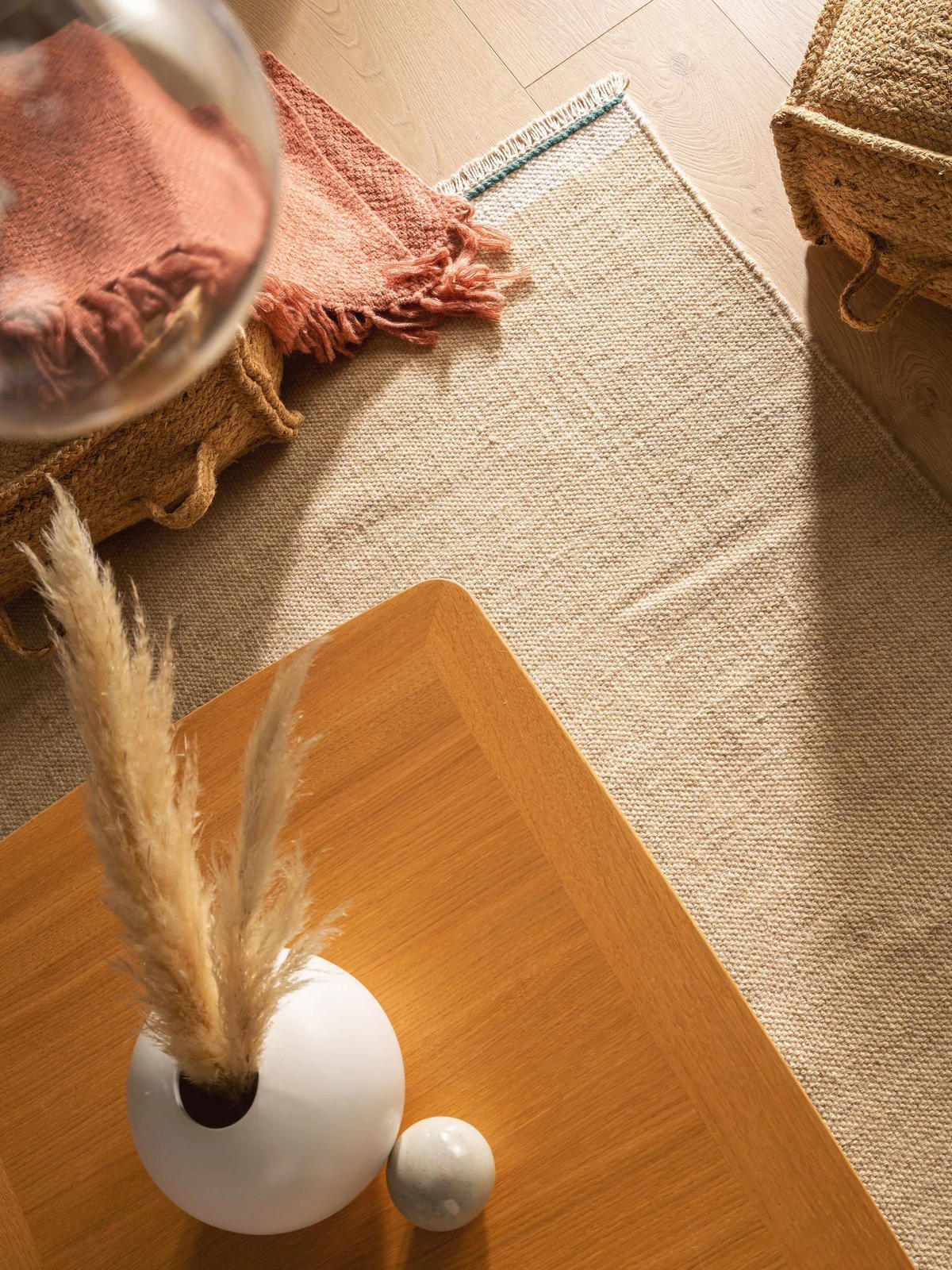 WOLLTEPPICH Karla Beige 200x300 cm - Beige, Textil (200/300cm) - benuta Pop