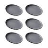DESSERTTELLER Jasper Schwarz ø 19.0 cm 6er Set - Schwarz, Keramik (19cm) - Ritzenhoff Breker