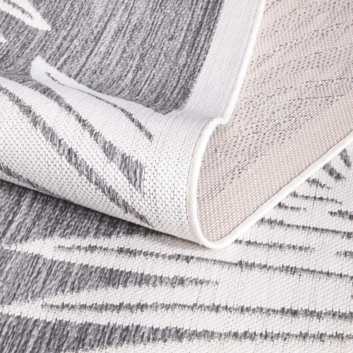 OUTDOOR-TEPPICH Sun 468 Grau 200x290 cm - Grau, Textil (200/290cm) - carpet city